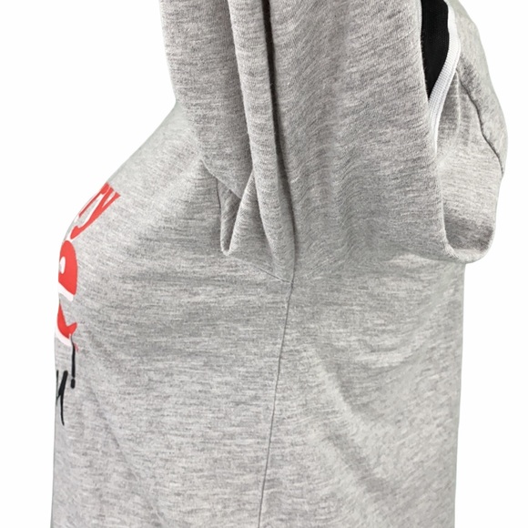 Love Tribe Gray Cherry Coke Long Sleeve Crop Top - Picture 9 of 10